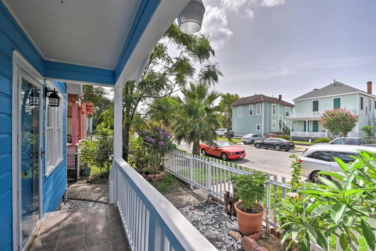 Bright Galveston Bungalow Half Mi To Pleasure Pier Ngoại thất bức ảnh