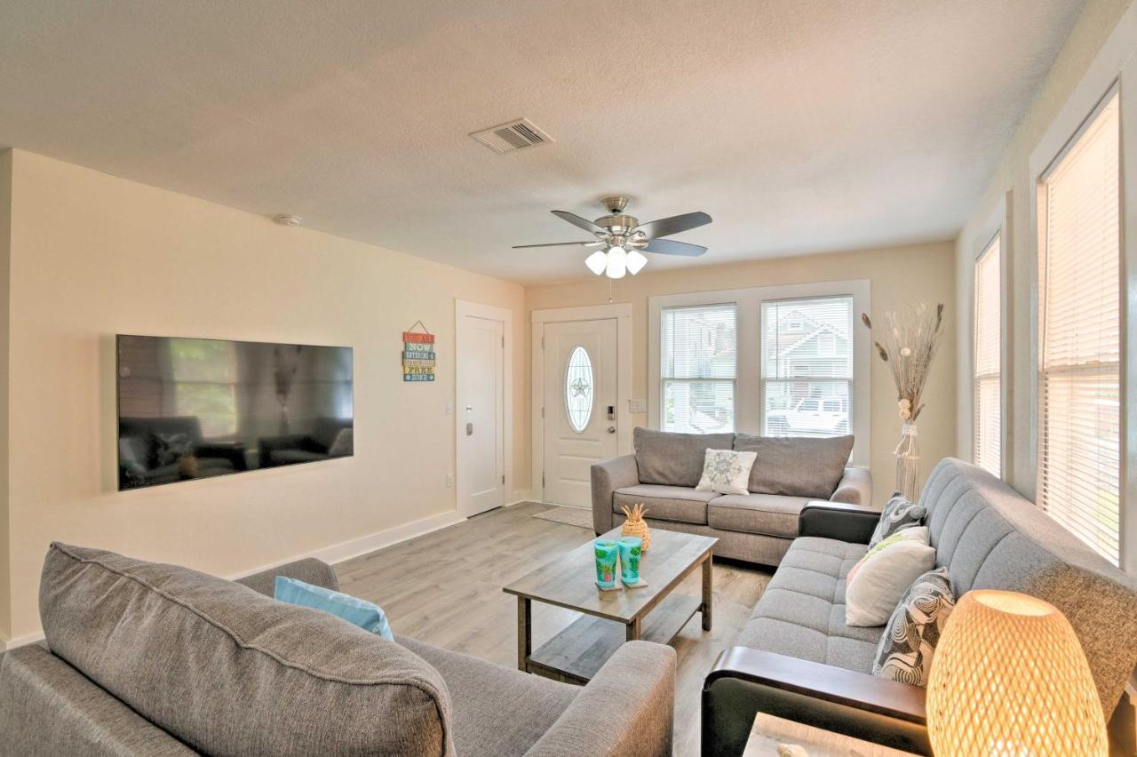 Bright Galveston Bungalow Half Mi To Pleasure Pier Ngoại thất bức ảnh